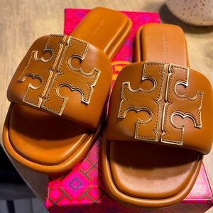 Tory Burch Double T Sport Slide Size 7.5
